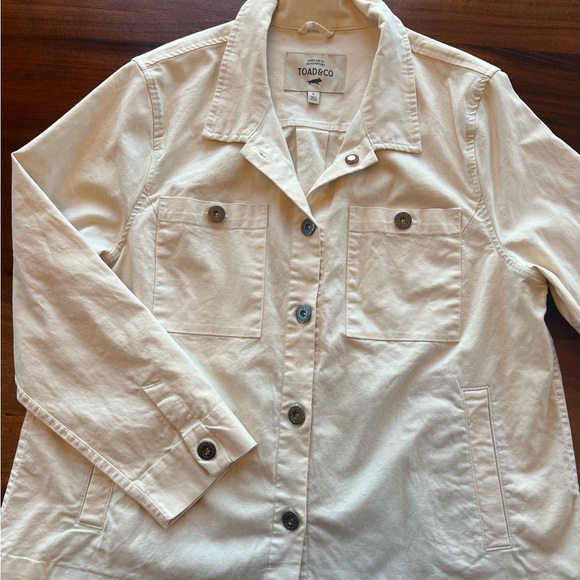 Toad & Co Women’s Earthworks Huxley Jacket Cream Large - Picture 2 of 9